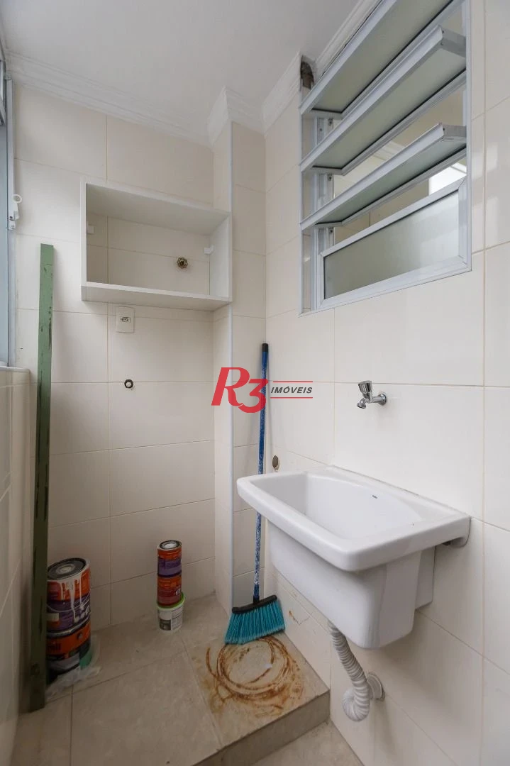 Apartamento com 2 dormitórios para alugar, 74 m² por R$ 3.000,02/mês - Campo Grande - Santos/SP