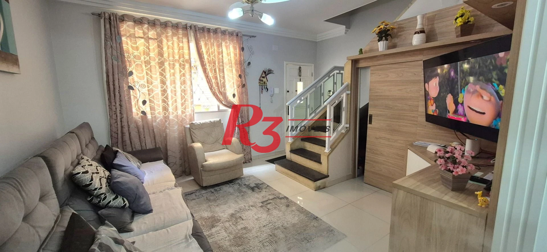 Casa com 2 dormitórios à venda, 68 m² por R$ 500.000,00 - Macuco - Santos/SP