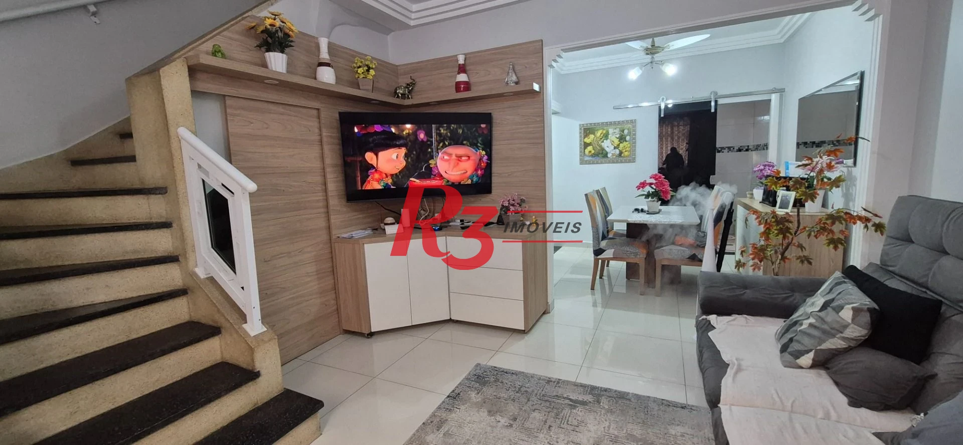 Casa com 2 dormitórios à venda, 68 m² por R$ 500.000,00 - Macuco - Santos/SP
