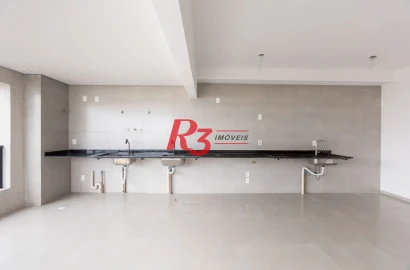 Apartamento com 2 dormitórios à venda, 70 m² por R$ 1.130.000,00 - José Menino - Santos/SP