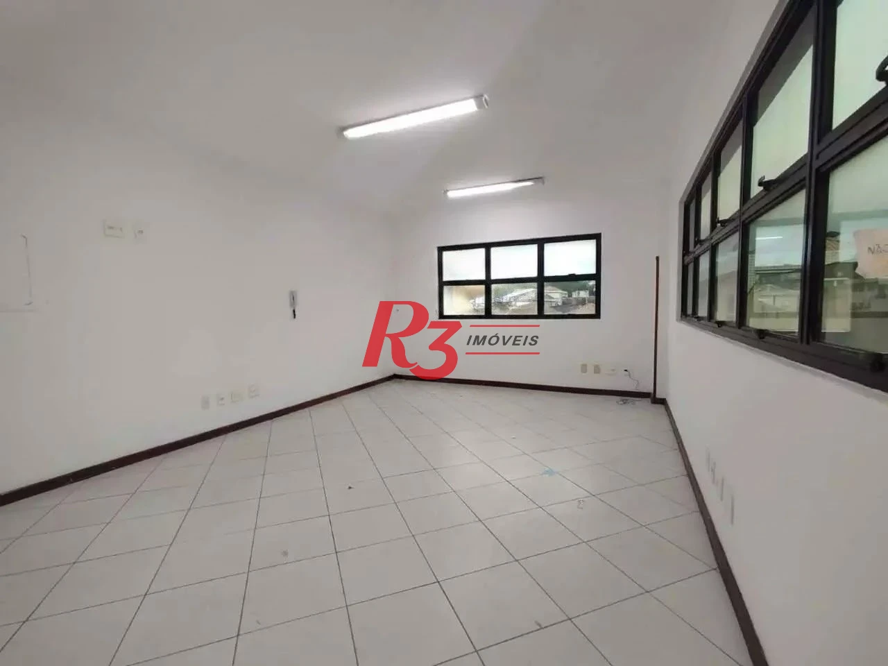 Sala para alugar, 45 m² por R$ 3.000,00/mês - Aparecida - Santos/SP