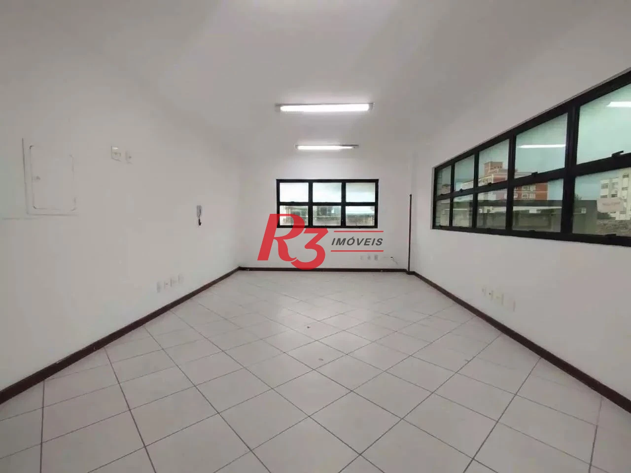 Sala para alugar, 45 m² por R$ 3.000,00/mês - Aparecida - Santos/SP