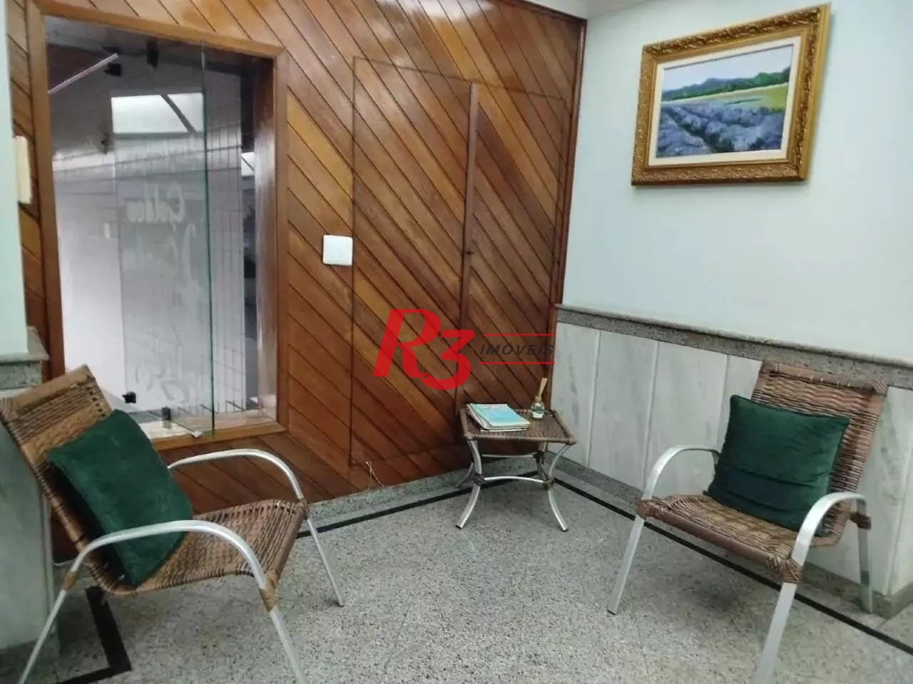 Sala para alugar, 35 m² por R$ 3.000,00/mês - Aparecida - Santos/SP