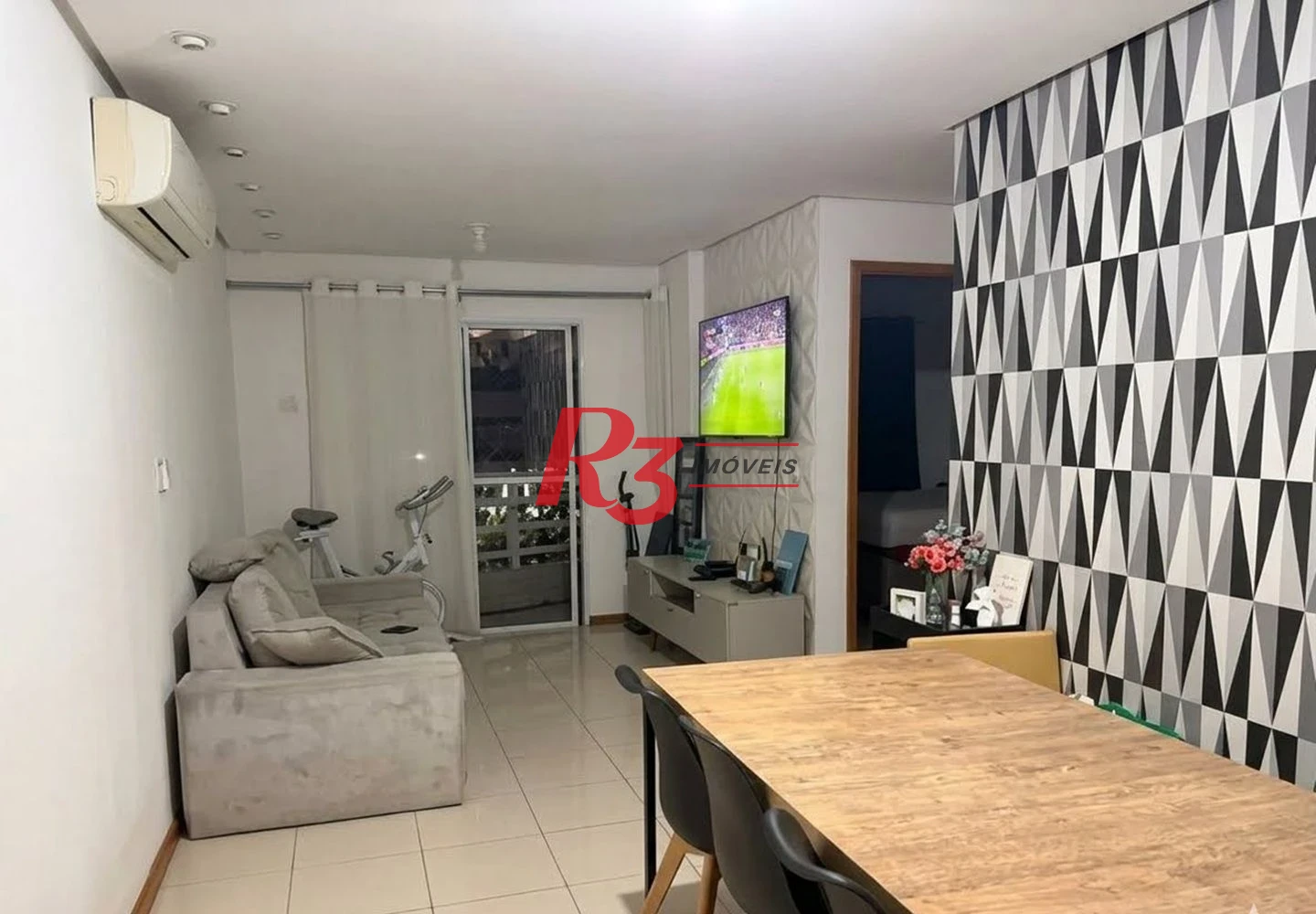Apartamento com 2 dormitórios para alugar, 73 m² por R$ 4.200,00/mês - Aparecida - Santos/SP