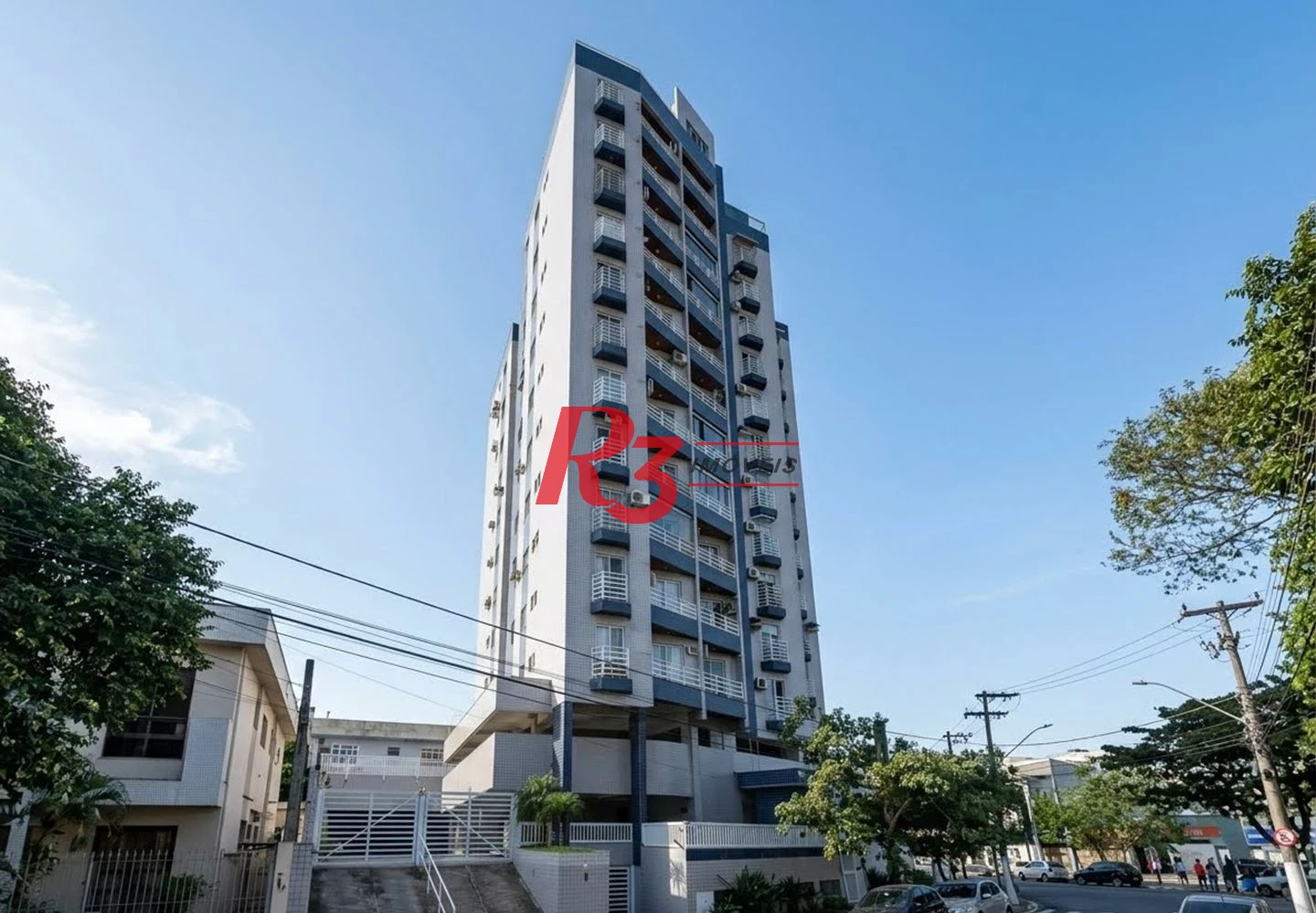 Apartamento com 2 dormitórios para alugar, 73 m² por R$ 4.200,00/mês - Aparecida - Santos/SP