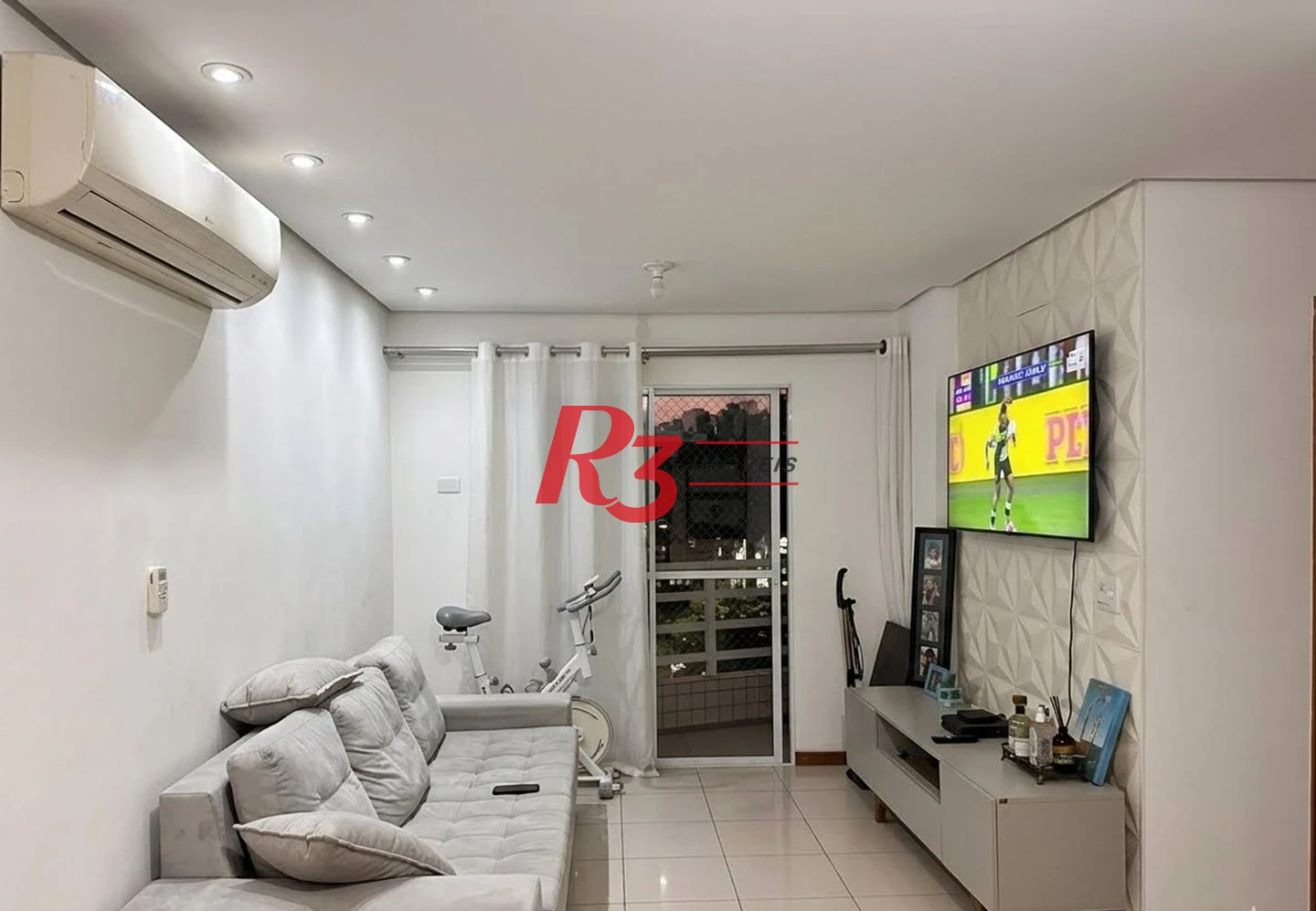 Apartamento com 2 dormitórios para alugar, 73 m² por R$ 4.200,00/mês - Aparecida - Santos/SP
