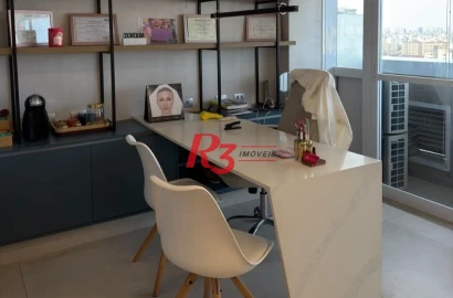 Sala para alugar, 37 m² por R$ 4.000,00/mês - Vila Belmiro - Santos/SP