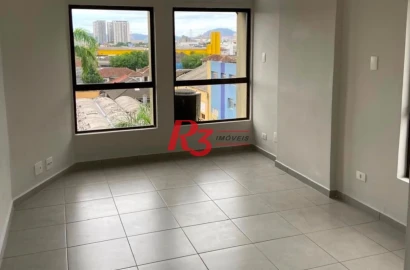 Sala para alugar, 86 m² por R$ 4.130,00/mês - Vila Matias - Santos/SP