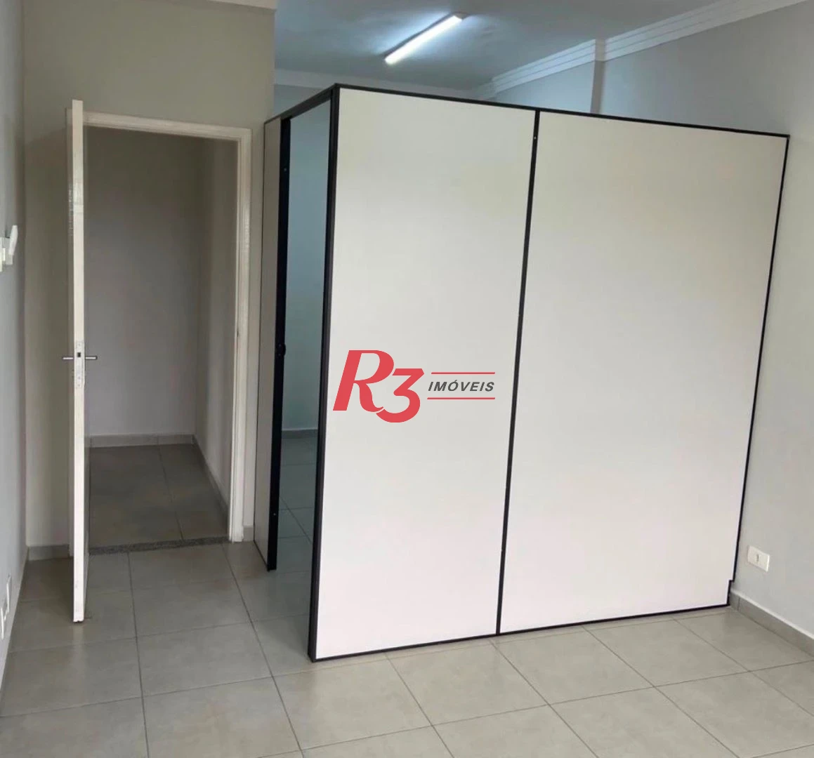 Sala para alugar, 86 m² por R$ 4.130,00/mês - Vila Matias - Santos/SP