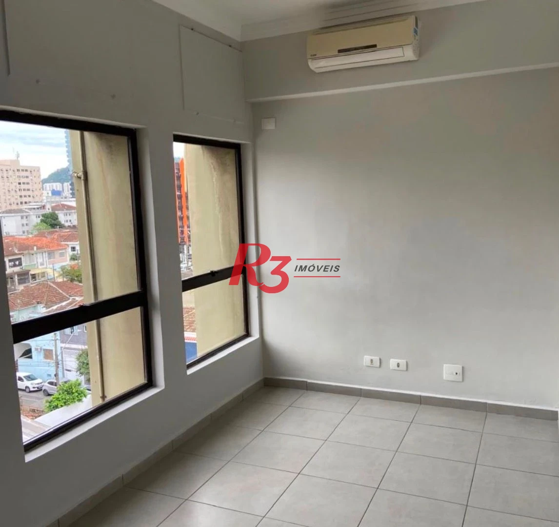 Sala para alugar, 86 m² por R$ 4.130,00/mês - Vila Matias - Santos/SP