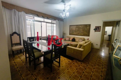 Apartamento com 2 dormitórios à venda, 101 m² por R$ 700.000,00 - Gonzaga - Santos/SP