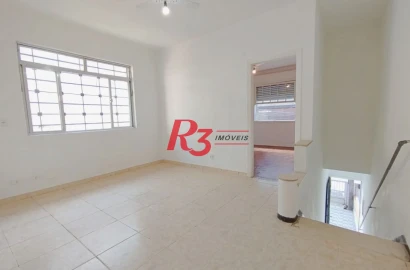 Casa com 2 dormitórios para alugar, 83 m² por R$ 3.700,00/mês - Aparecida - Santos/SP