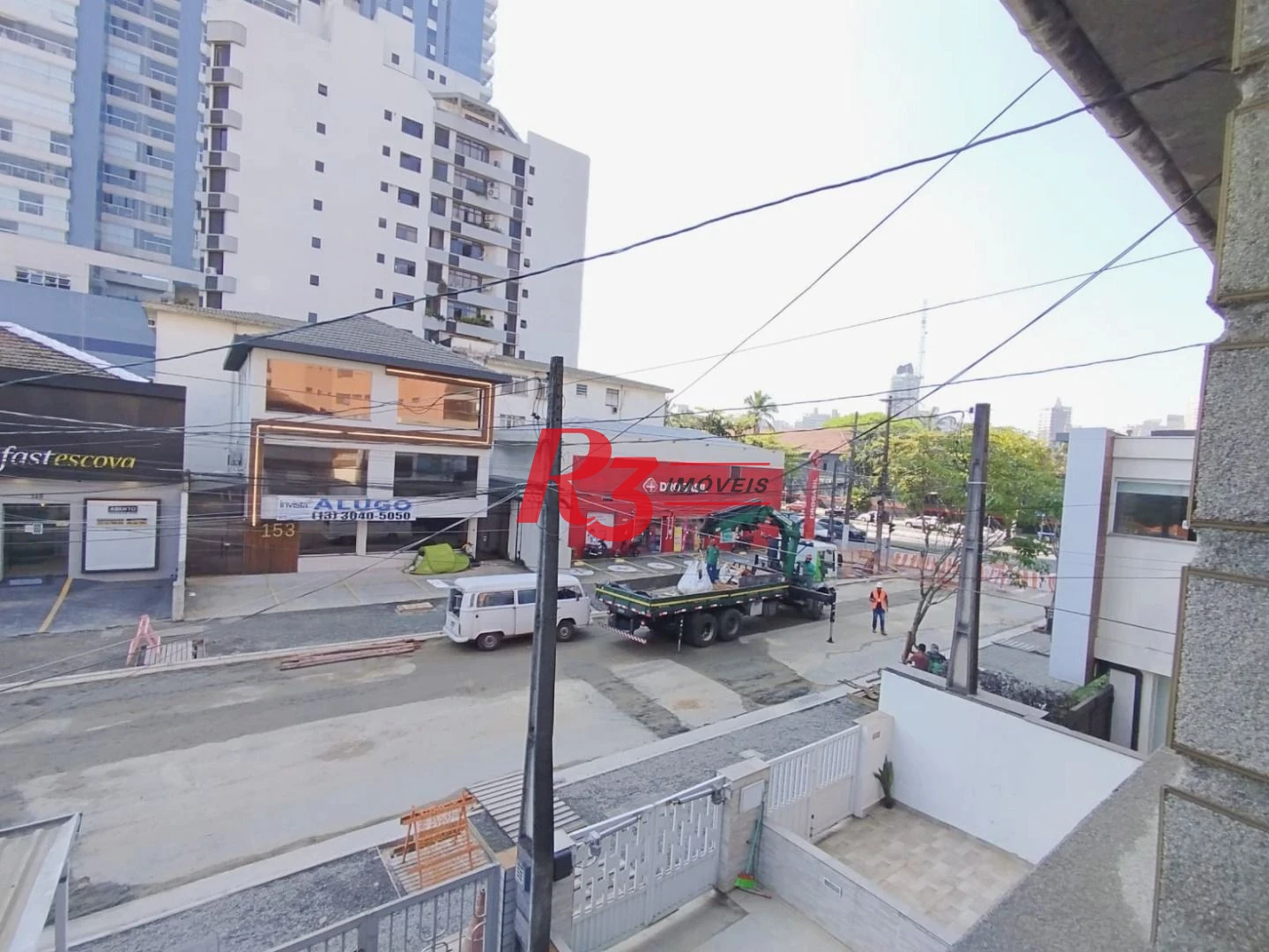 Casa com 2 dormitórios para alugar, 83 m² por R$ 3.700,00/mês - Aparecida - Santos/SP
