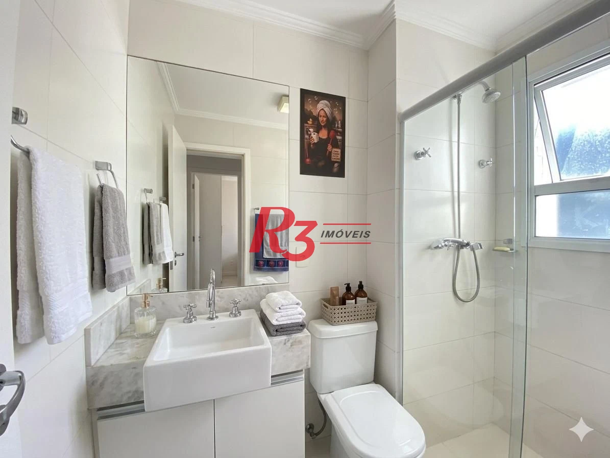 Apartamento com 4 dormitórios à venda, 131 m² por R$ 1.500.000,00 - Marapé - Santos/SP