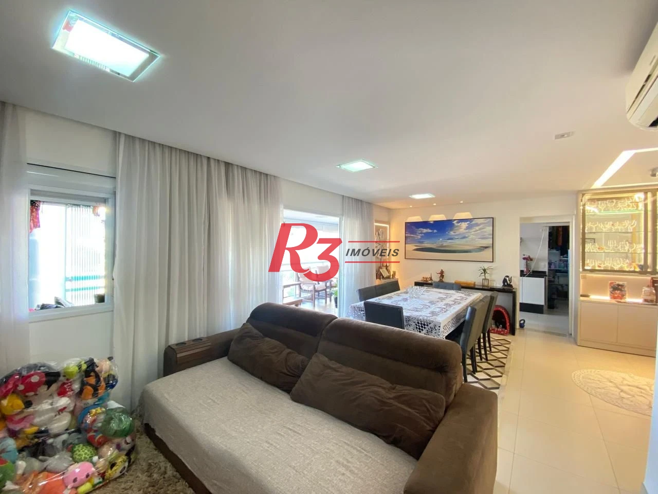 Apartamento com 4 dormitórios à venda, 131 m² por R$ 1.500.000,00 - Marapé - Santos/SP