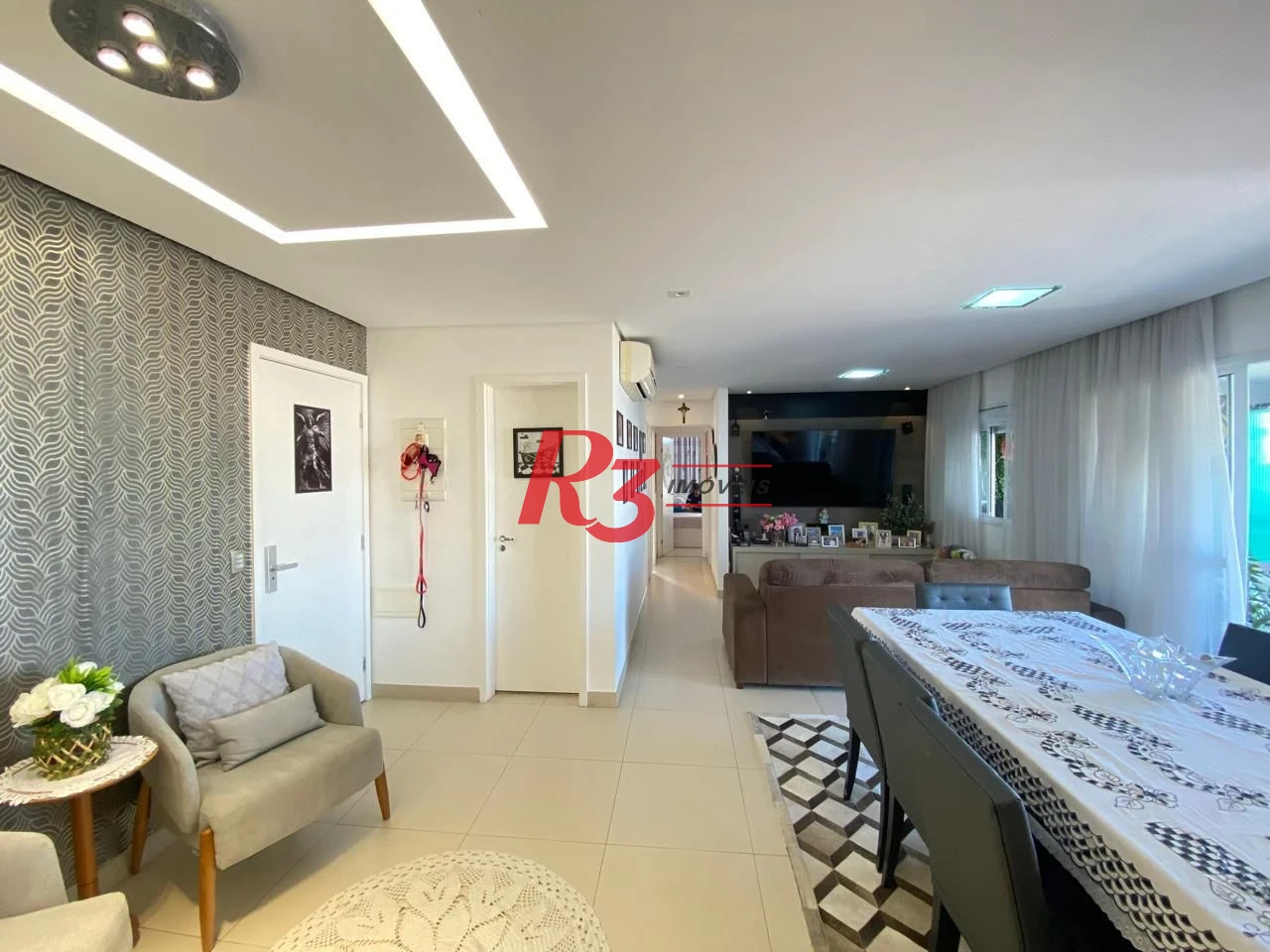 Apartamento com 4 dormitórios à venda, 131 m² por R$ 1.500.000,00 - Marapé - Santos/SP