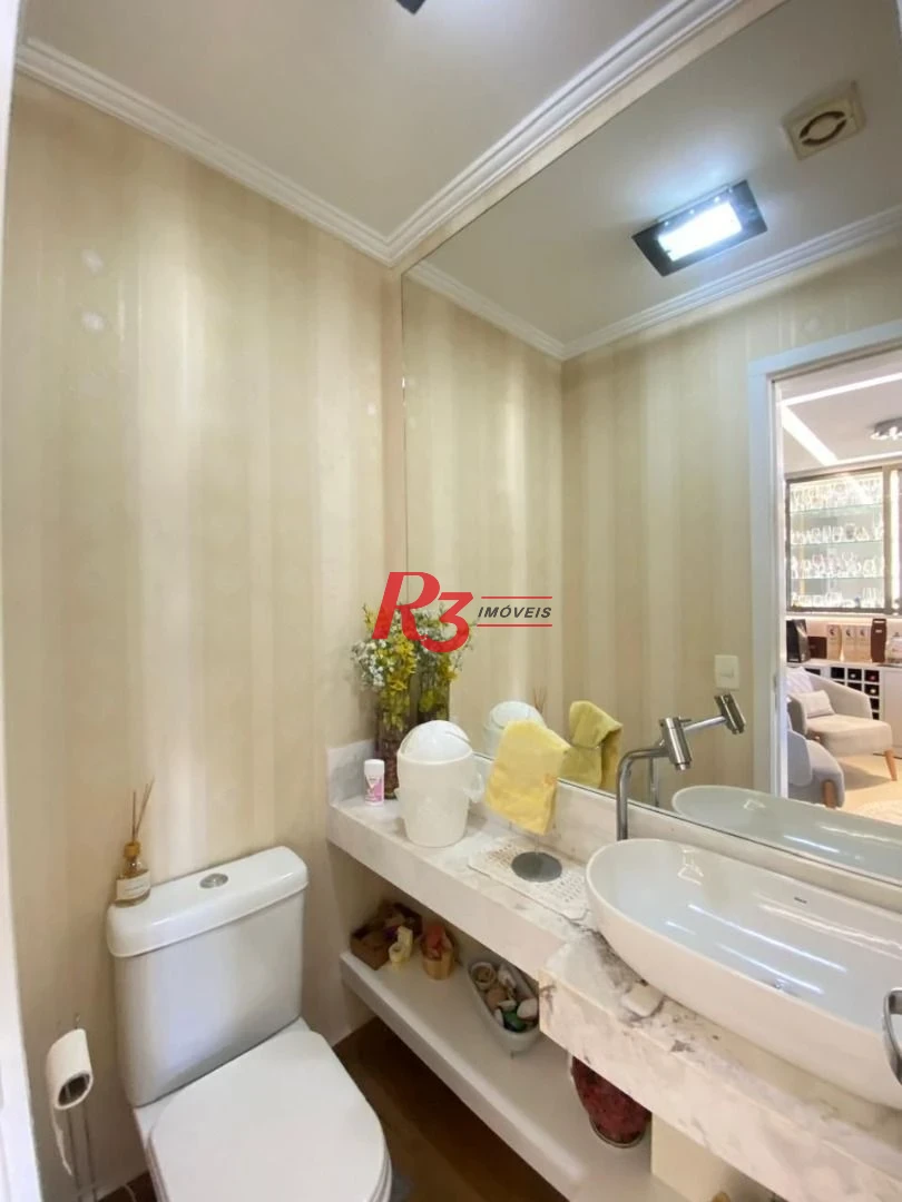 Apartamento com 4 dormitórios à venda, 131 m² por R$ 1.500.000,00 - Marapé - Santos/SP