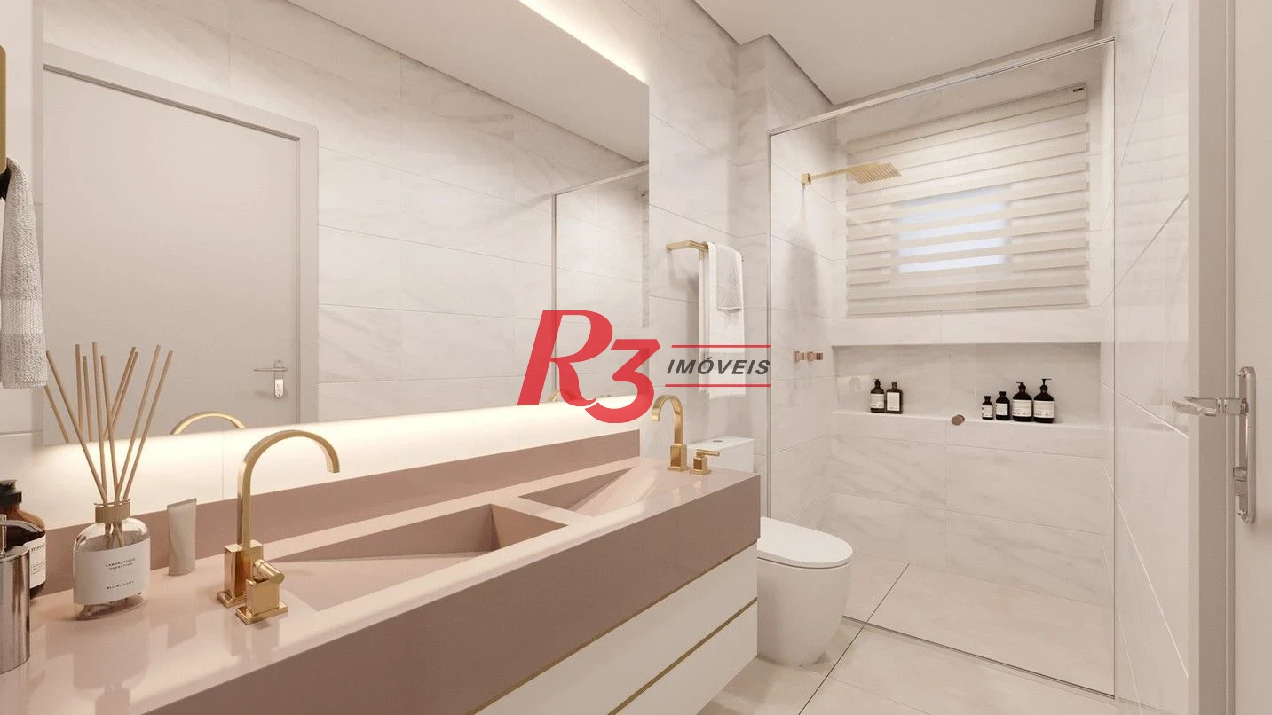 Apartamento com 3 dormitórios à venda, 227 m² por R$ 6.200.000,00 - Ponta da Praia - Santos/SP