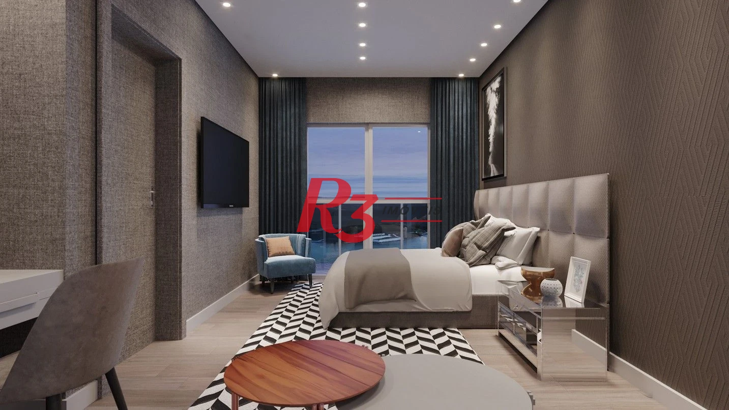 Apartamento com 3 dormitórios à venda, 227 m² por R$ 6.200.000,00 - Ponta da Praia - Santos/SP