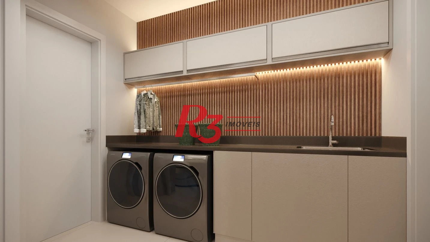 Apartamento com 3 dormitórios à venda, 227 m² por R$ 6.200.000,00 - Ponta da Praia - Santos/SP