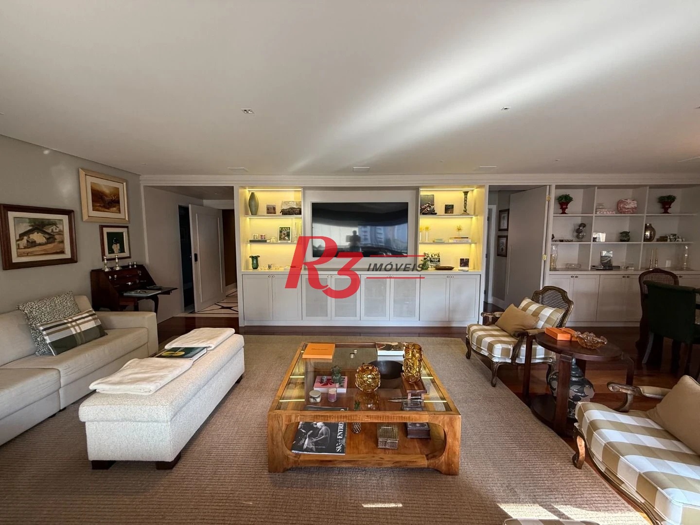 Apartamento com 4 dormitórios à venda, 212 m² por R$ 3.600.000,00 - Vila Rica - Santos/SP