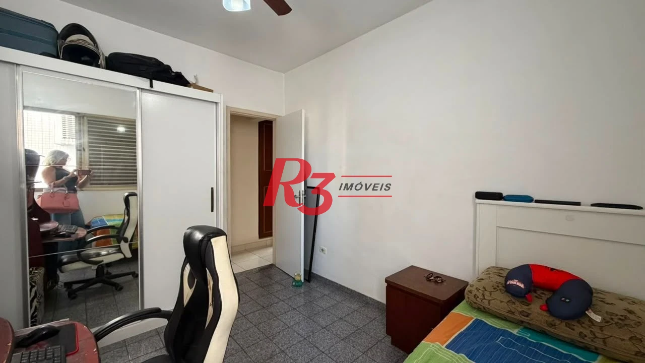 Apartamento com 2 dormitórios à venda, 88 m² por R$ 550.000,00 - Marapé - Santos/SP