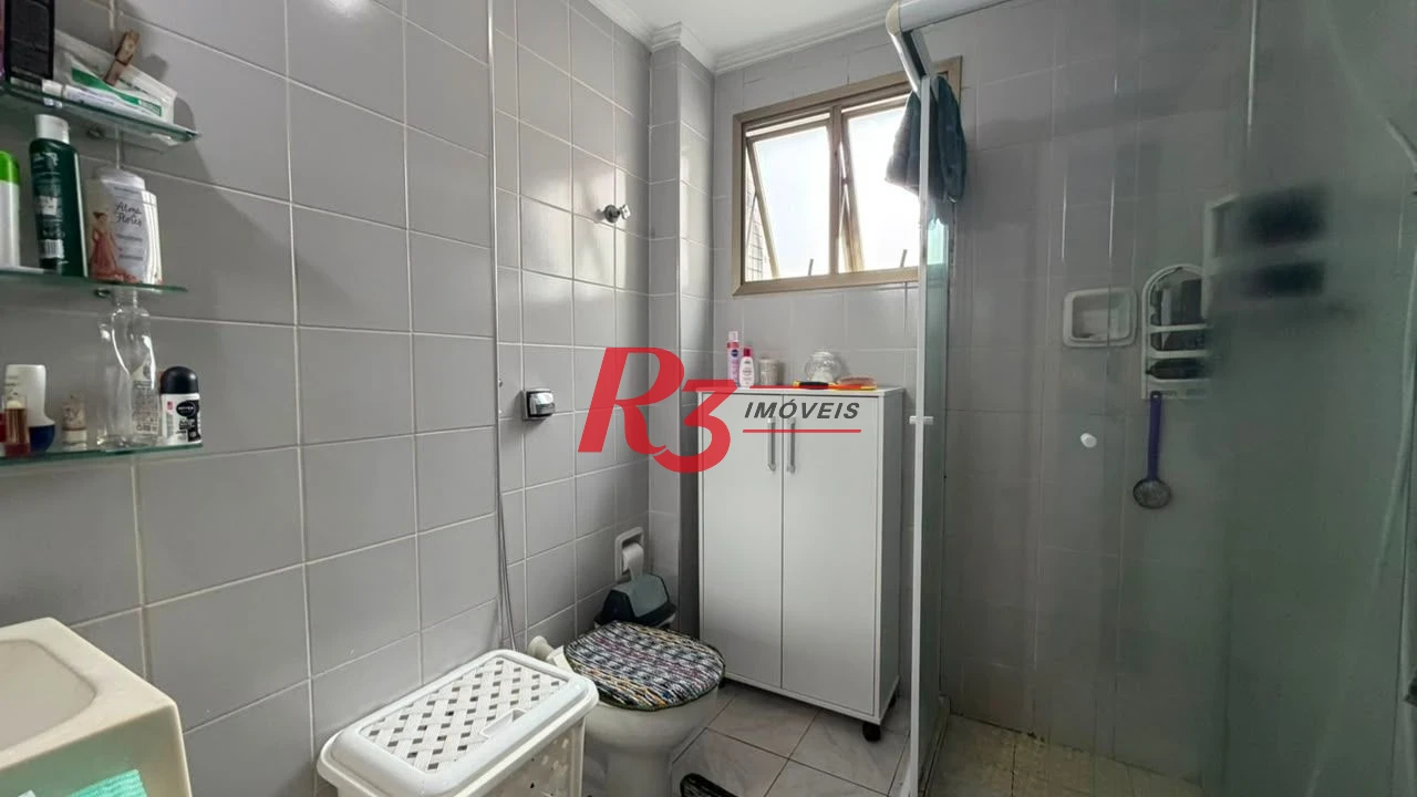 Apartamento com 2 dormitórios à venda, 88 m² por R$ 550.000,00 - Marapé - Santos/SP