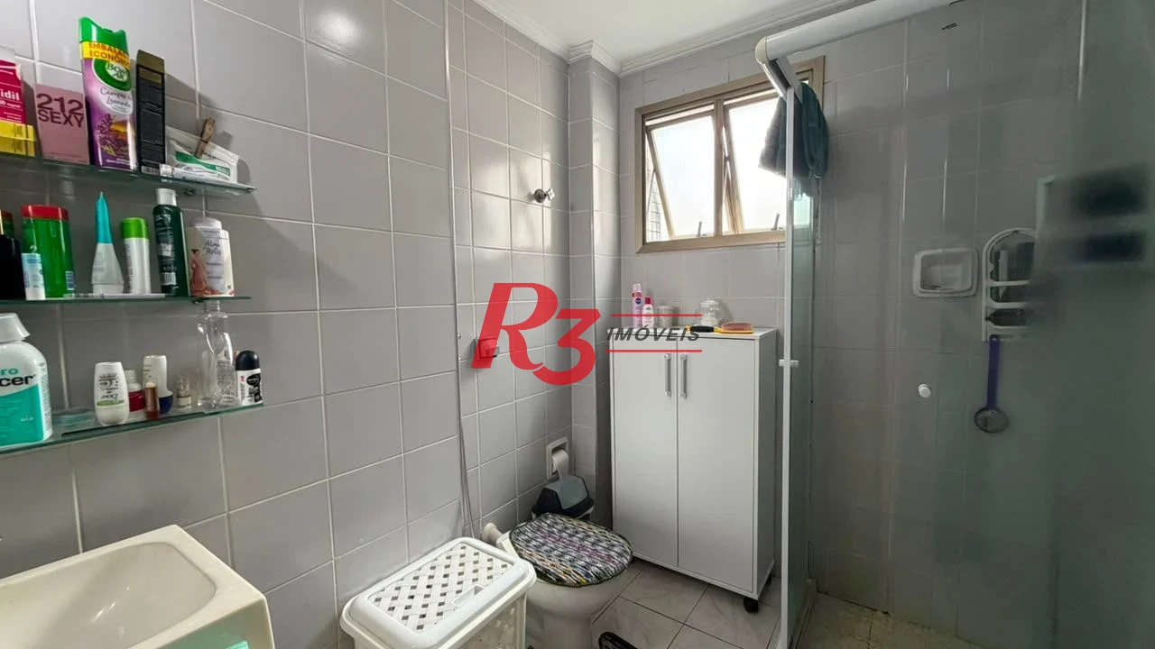 Apartamento com 2 dormitórios à venda, 88 m² por R$ 550.000,00 - Marapé - Santos/SP