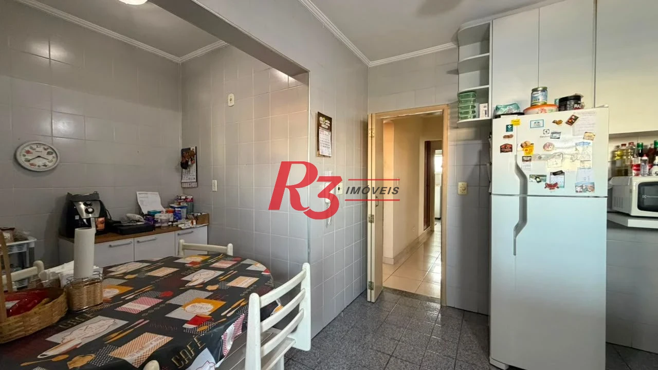 Apartamento com 2 dormitórios à venda, 88 m² por R$ 550.000,00 - Marapé - Santos/SP