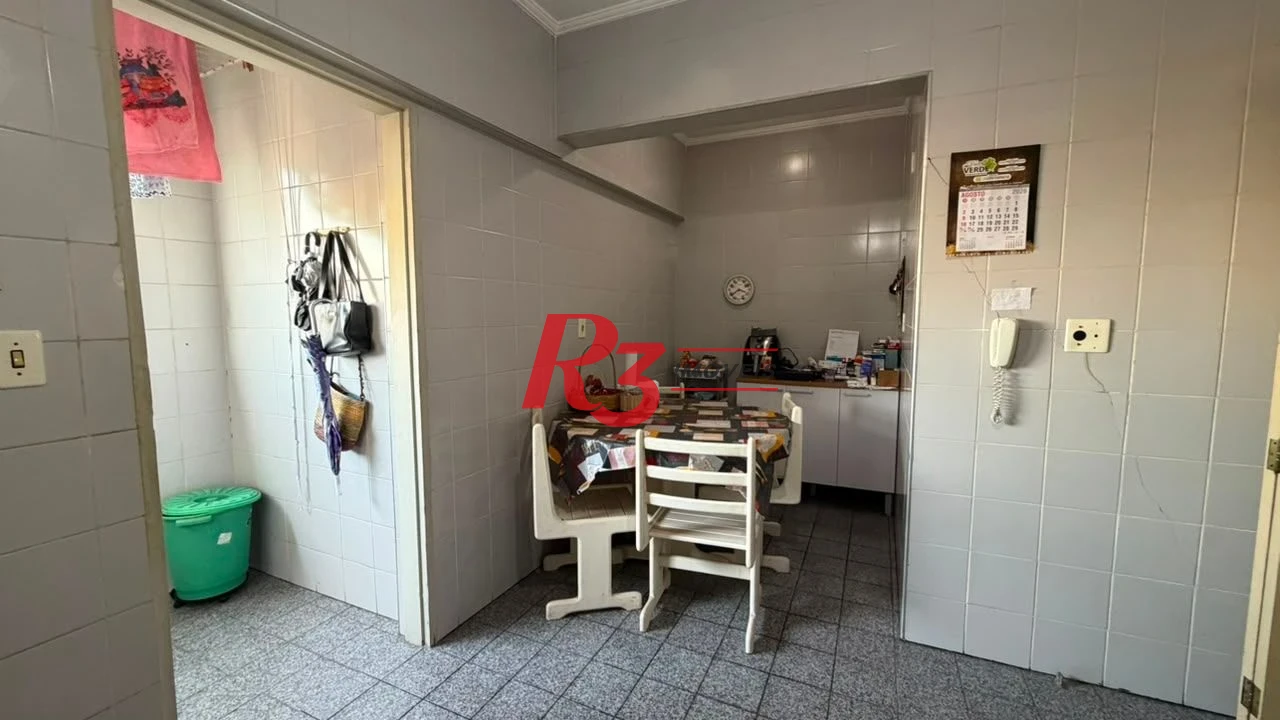 Apartamento com 2 dormitórios à venda, 88 m² por R$ 550.000,00 - Marapé - Santos/SP