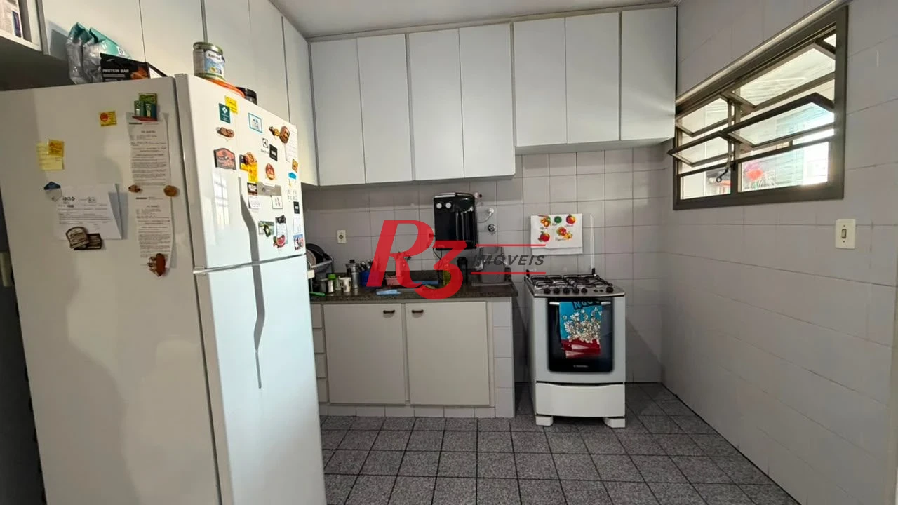 Apartamento com 2 dormitórios à venda, 88 m² por R$ 550.000,00 - Marapé - Santos/SP