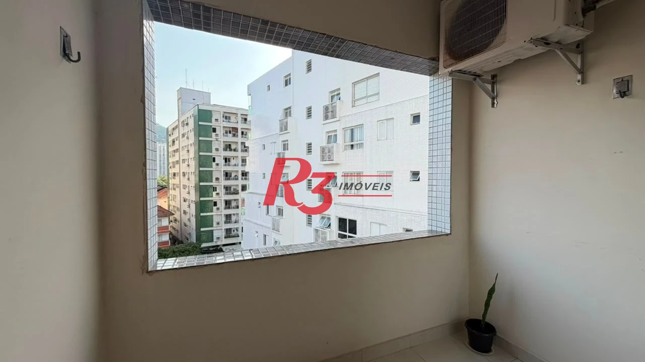 Apartamento com 2 dormitórios à venda, 88 m² por R$ 550.000,00 - Marapé - Santos/SP