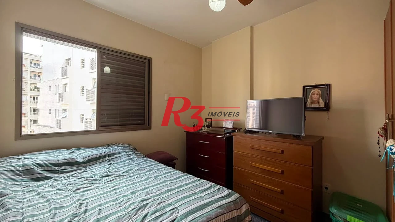 Apartamento com 2 dormitórios à venda, 88 m² por R$ 550.000,00 - Marapé - Santos/SP