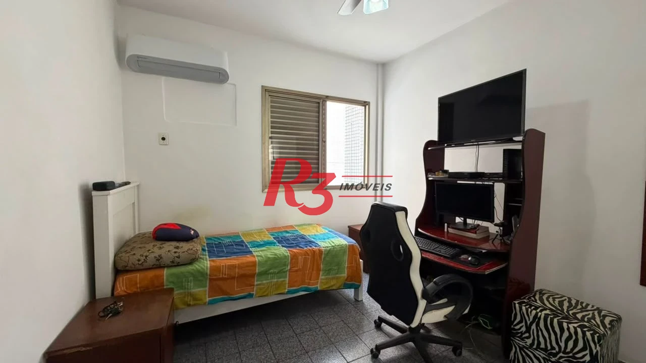 Apartamento com 2 dormitórios à venda, 88 m² por R$ 550.000,00 - Marapé - Santos/SP