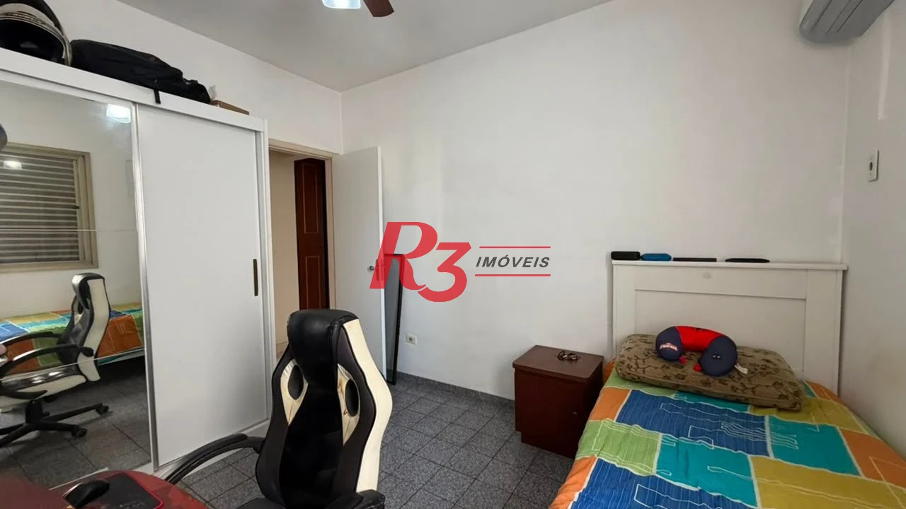 Apartamento com 2 dormitórios à venda, 88 m² por R$ 550.000,00 - Marapé - Santos/SP
