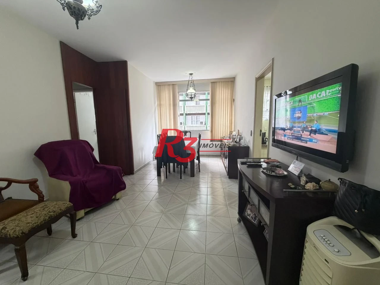 Apartamento com 2 dormitórios à venda, 91 m² por R$ 700.000,00 - Boqueirão - Santos/SP