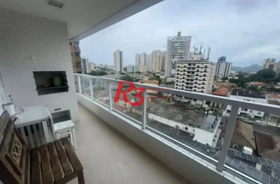 Apartamento com 2 dormitórios à venda, 66 m² por R$ 750.000,00 - Ponta da Praia - Santos/SP