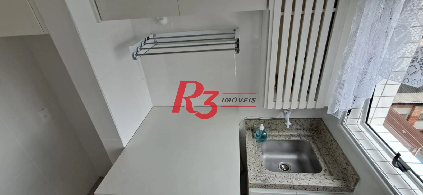 Apartamento com 1 dormitório para alugar, 36 m² por R$ 3.100,00/mês - Boqueirão - Santos/SP