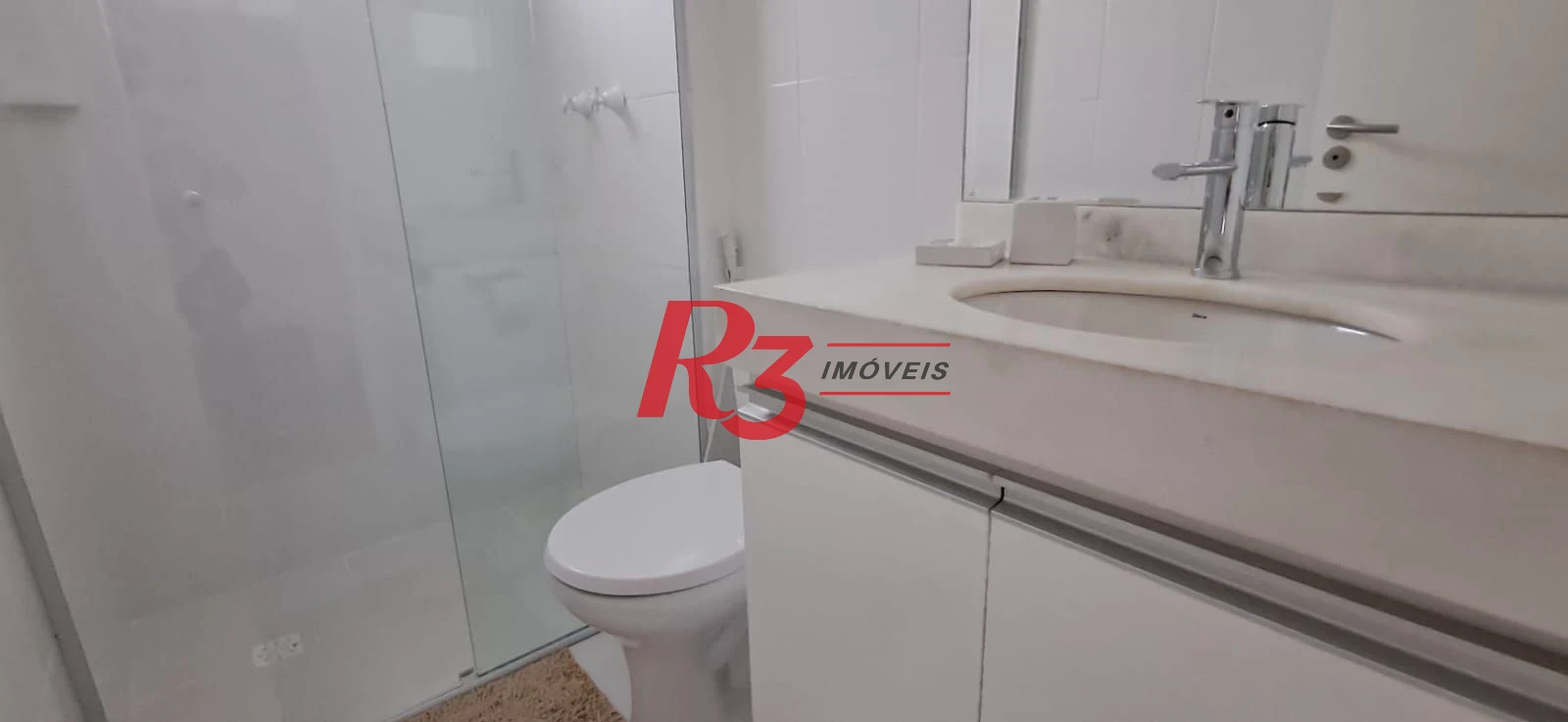 Apartamento com 1 dormitório para alugar, 36 m² por R$ 3.100,00/mês - Boqueirão - Santos/SP