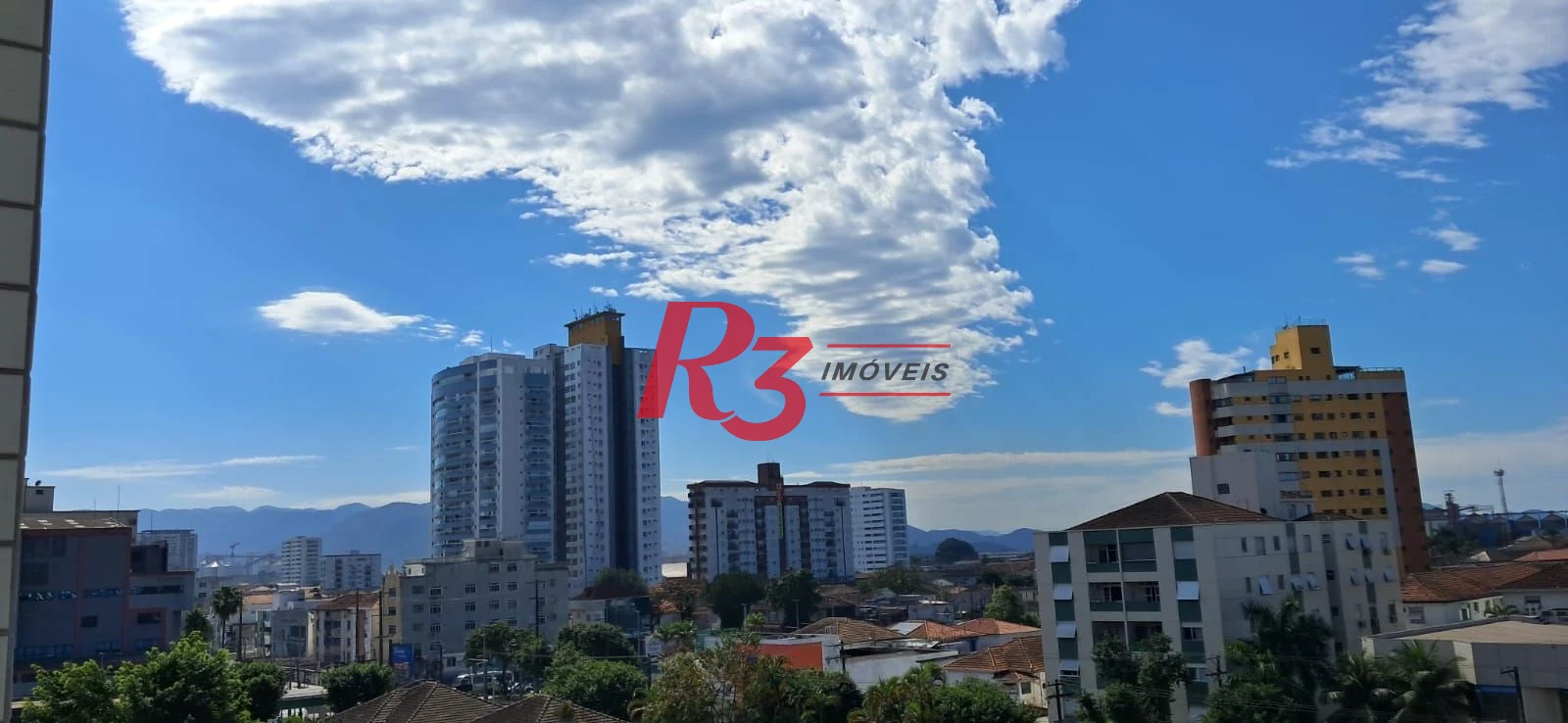 Apartamento com 1 dormitório para alugar, 36 m² por R$ 3.100,00/mês - Boqueirão - Santos/SP