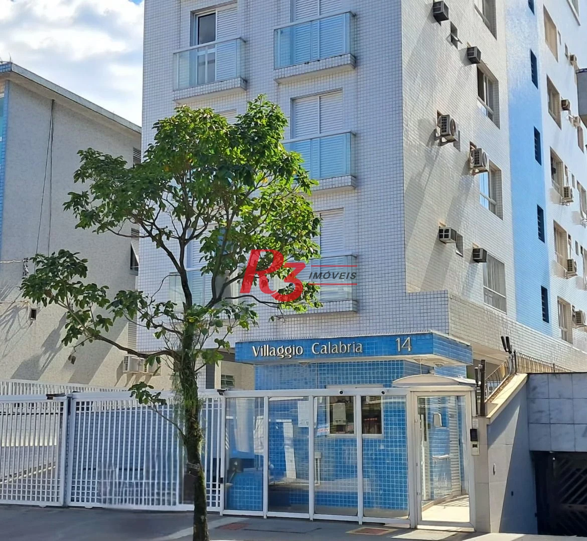 Apartamento com 1 dormitório para alugar, 36 m² por R$ 3.100,00/mês - Boqueirão - Santos/SP