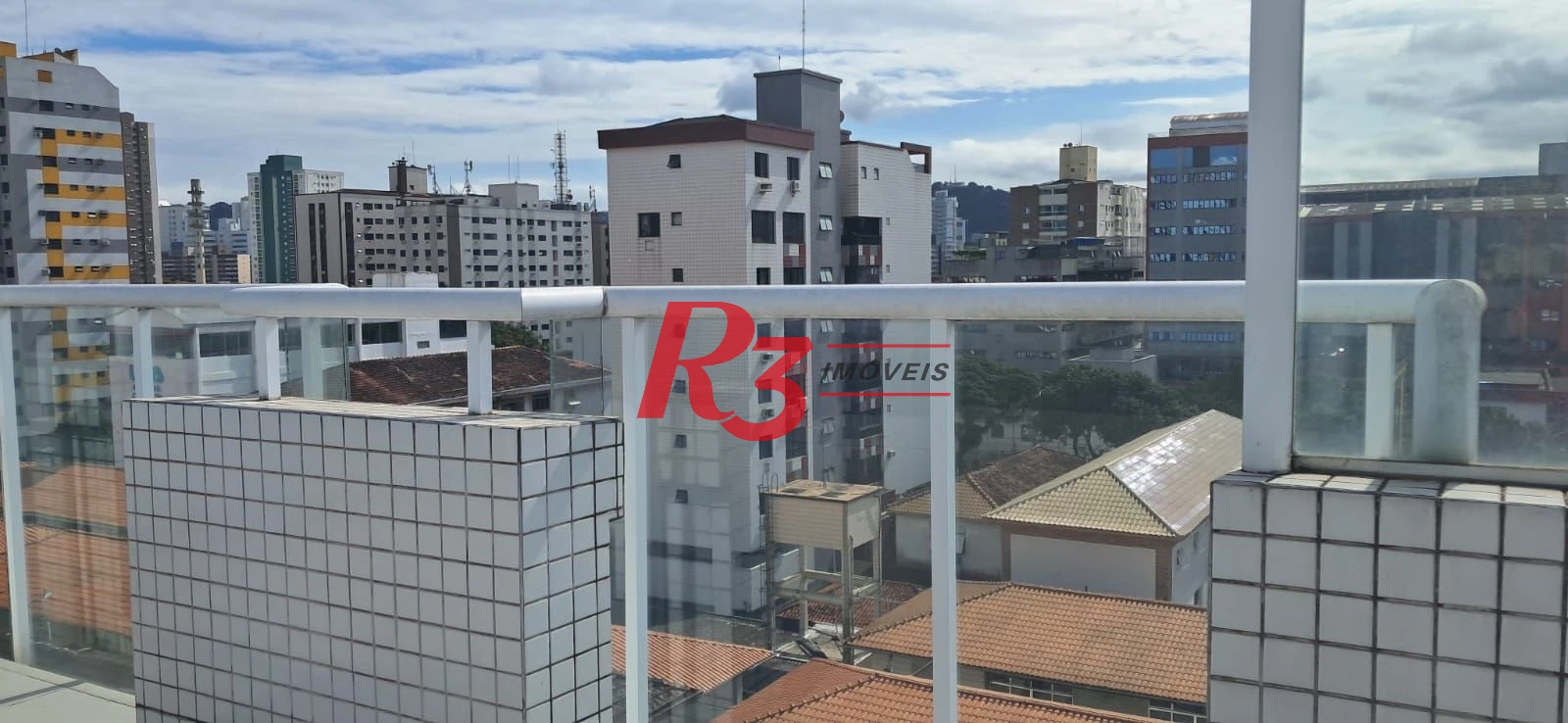 Apartamento com 1 dormitório para alugar, 36 m² por R$ 3.100,00/mês - Boqueirão - Santos/SP