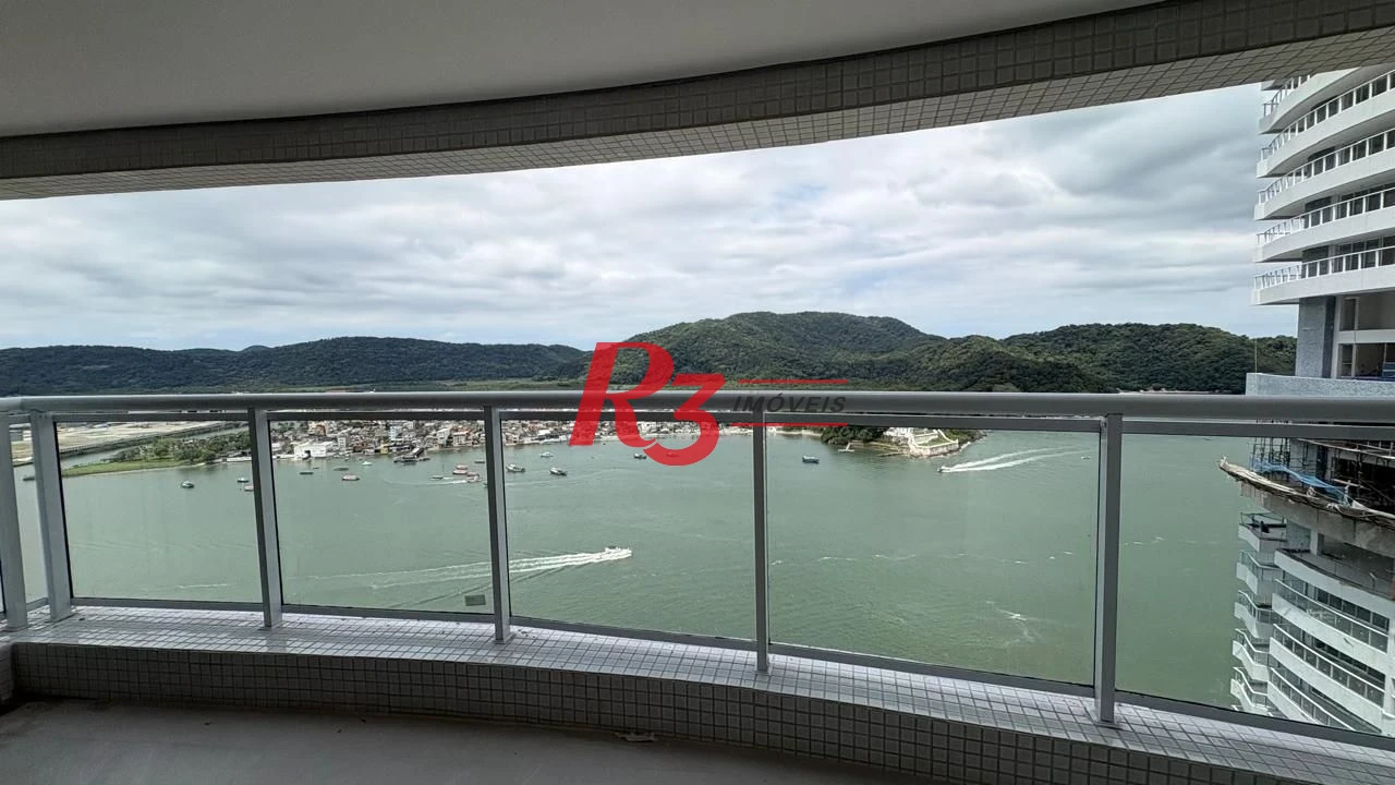 Apartamento com 3 dormitórios à venda, 163 m² por R$ 3.950.000,00 - Ponta da Praia - Santos/SP