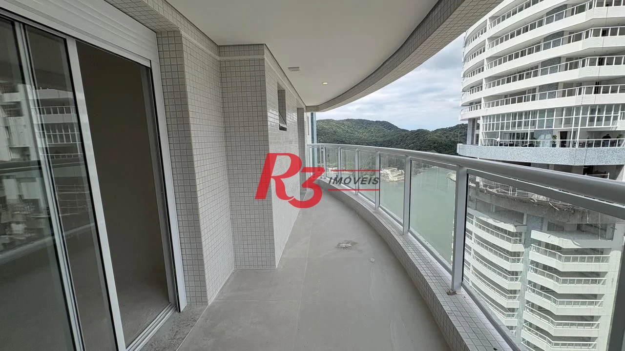 Apartamento com 3 dormitórios à venda, 163 m² por R$ 3.950.000,00 - Ponta da Praia - Santos/SP