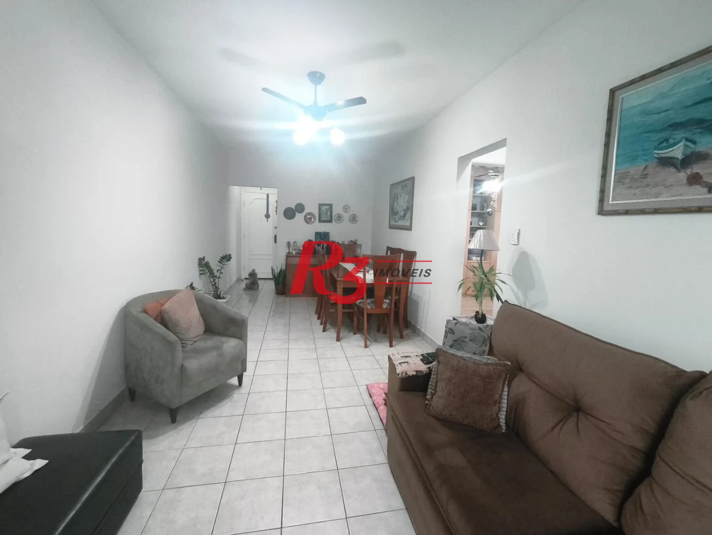 Apartamento com 2 dormitórios à venda, 95 m² por R$ 580.000,00 - Ponta da Praia - Santos/SP