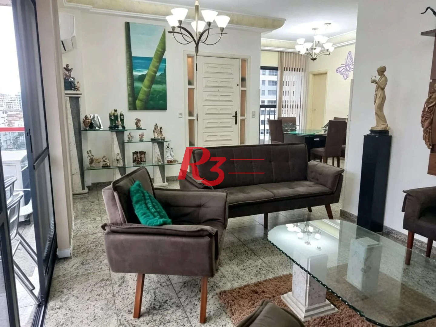 Apartamento com 3 dormitórios à venda, 140 m² por R$ 1.650.000,00 - Embaré - Santos/SP