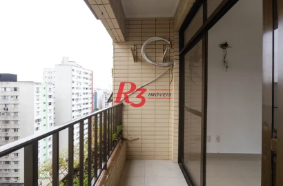 Apartamento à venda, 120 m² por R$ 1.810.000,00 - Aparecida - Santos/SP