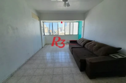 Apartamento com 2 dormitórios à venda, 70 m² por R$ 672.000,00 - Aparecida - Santos/SP