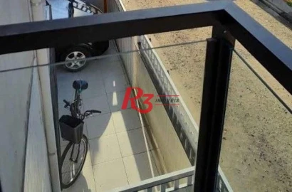 Sobrado com 3 dormitórios à venda, 93 m² por R$ 360.000,00 - Vila São Jorge - Santos/SP