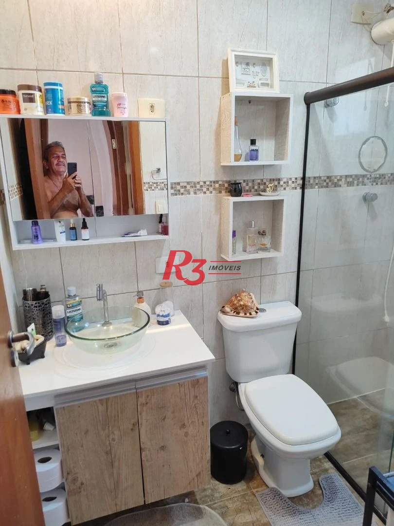 Sobrado com 3 dormitórios à venda, 93 m² por R$ 360.000,00 - Vila São Jorge - Santos/SP